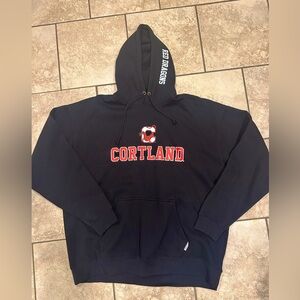 NWOT SUNY Cortland Hoodie Sweatshirt